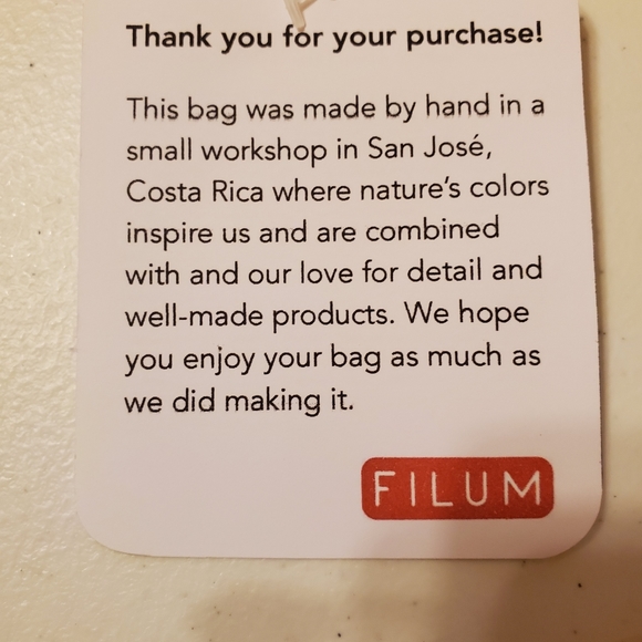 Filum large red tote - Picture 9 of 12